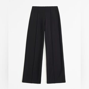 ABERCROMBIE PONTE WIDE LEG PANT